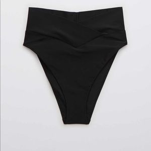 Aerie Crossover High Cut Cheeky Bikini Bottom XXL